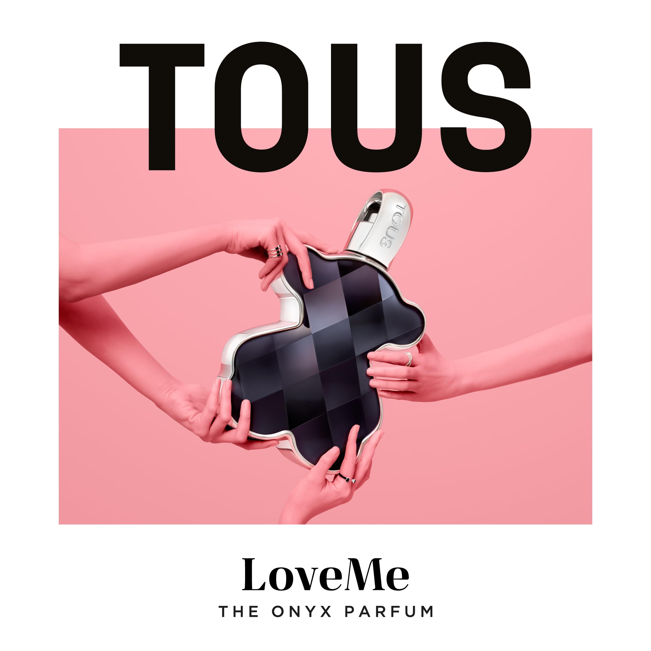 TOUS Love Me Onyx Parfum box—premium gift presentation for special occasions.