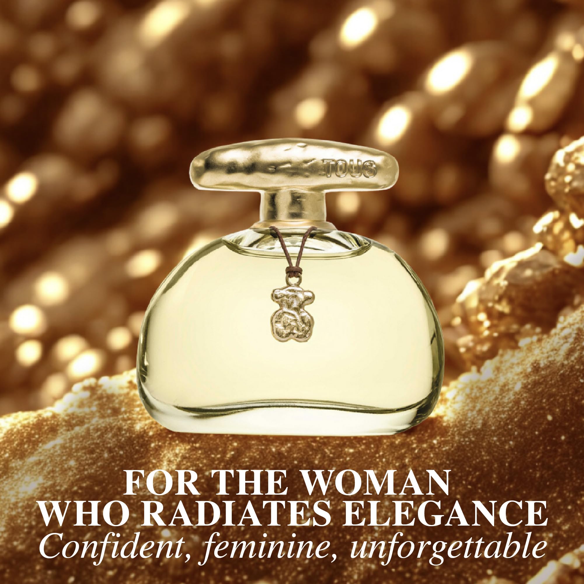 TOUS Touch woman applying fragrance for everyday wear