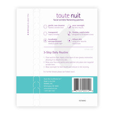 Hands apply the dolphin patch on the mouth area for targeted smoothing.