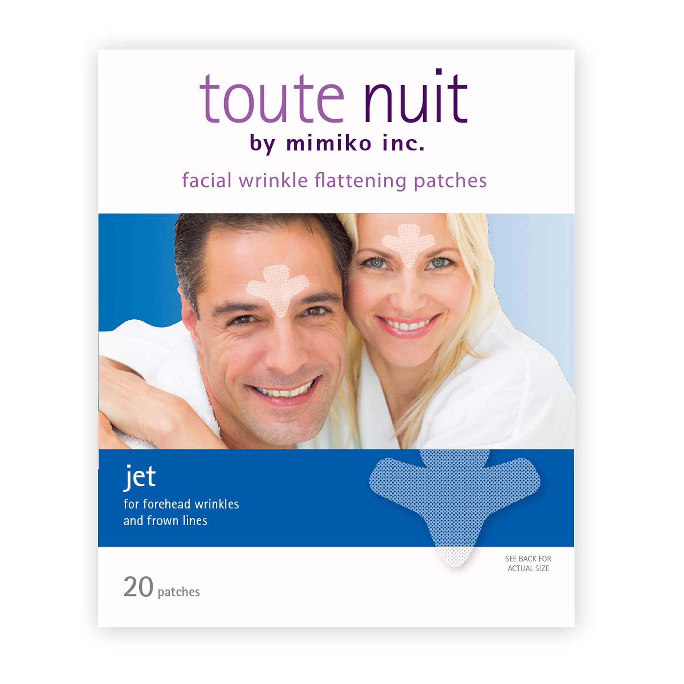 Toute Nuit Wrinkle Patches for eleven lines delivers subtle smoothing while you sleep.