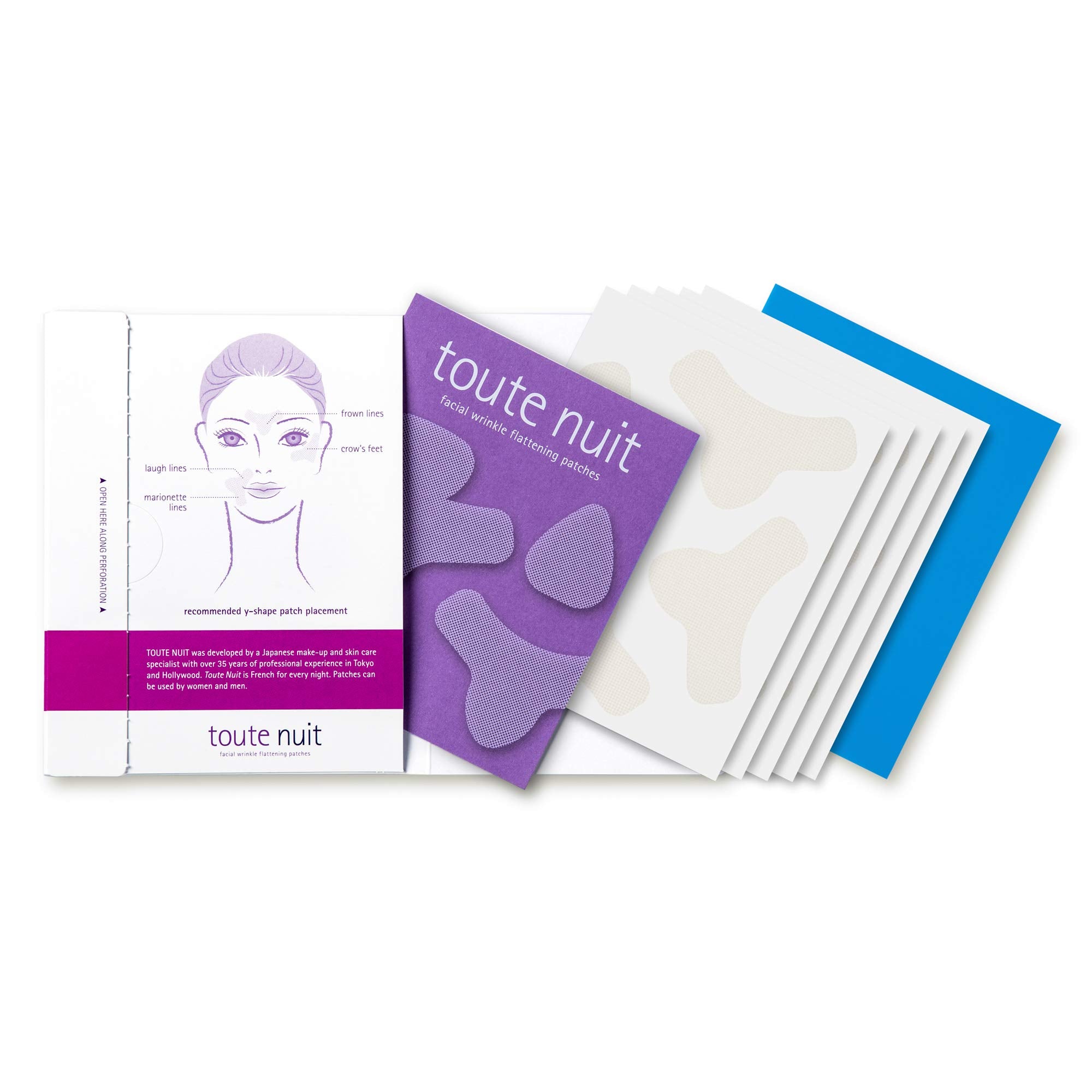 Toute Nuit Wrinkle Patches night-use ready for overnight wear