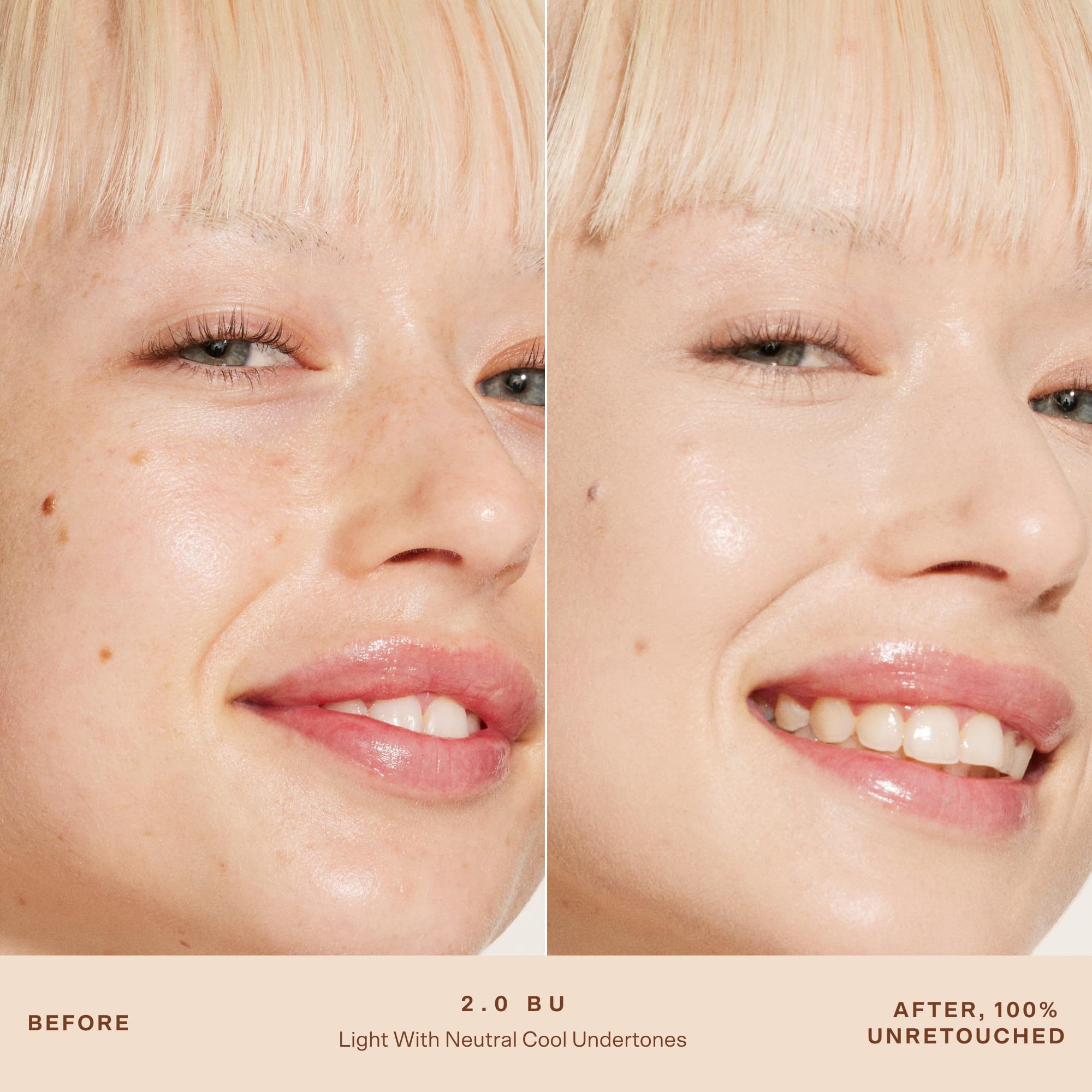 Tower 28 Beauty Swipe Serum Concealer swatch on skin shows natural finish and hydration.