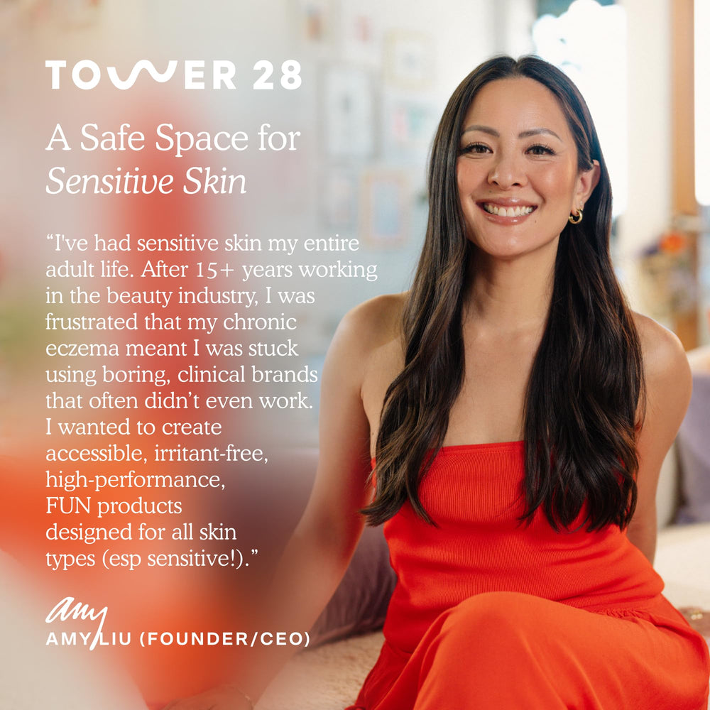 Tower 28 SOS vegan cruelty-free label featured on packaging