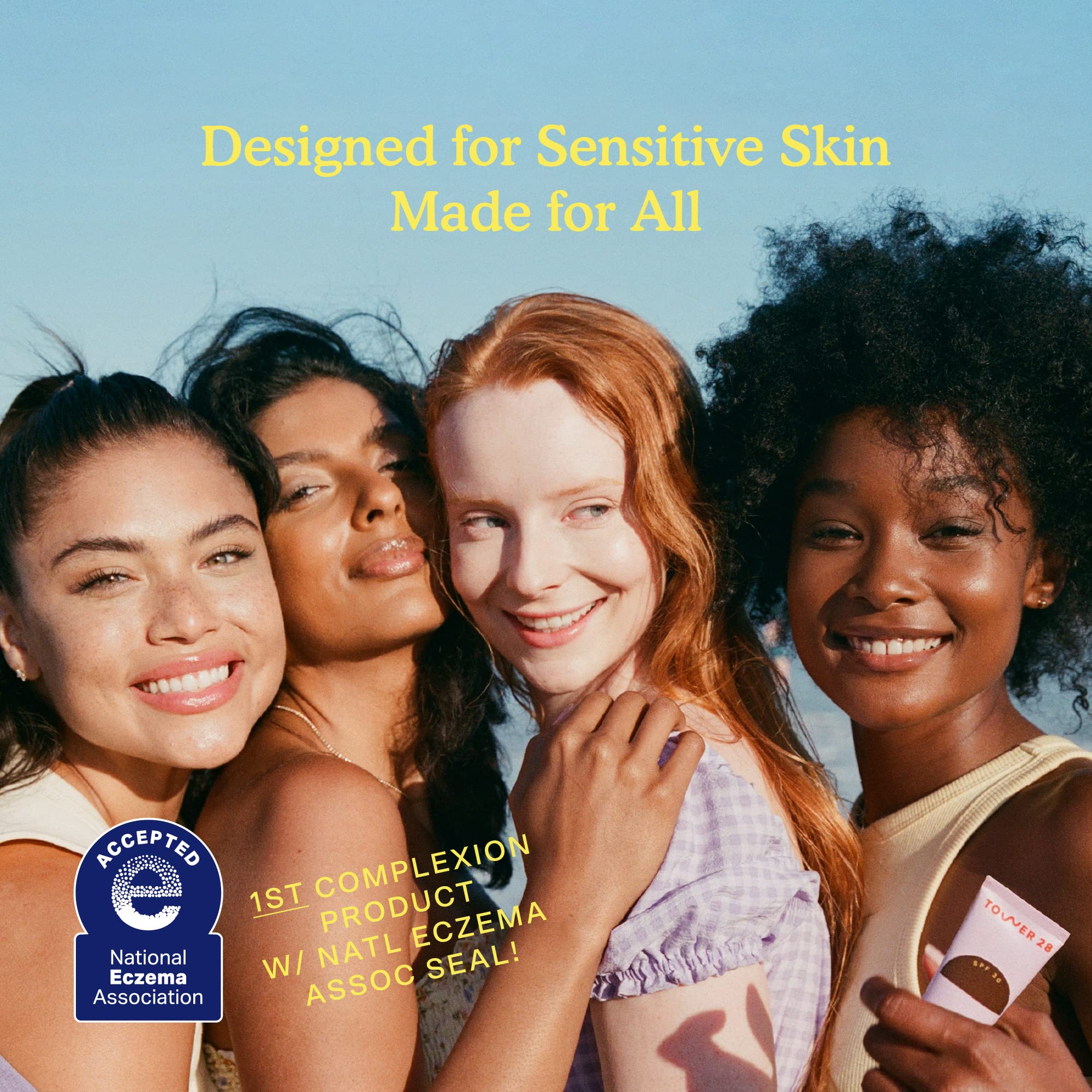 Tower 28 SunnyDays SPF 30 used in daily skincare routine outdoors