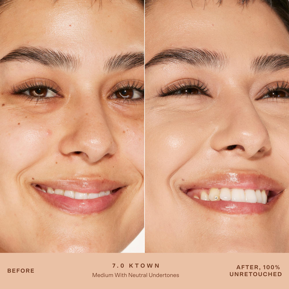 Tower 28 Beauty Swipe Serum Concealer bottle highlights serum-like texture for hydrating coverage.