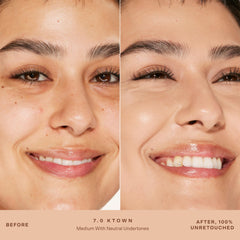 Tower 28 Beauty Swipe Serum Concealer bottle highlights serum-like texture for hydrating coverage.