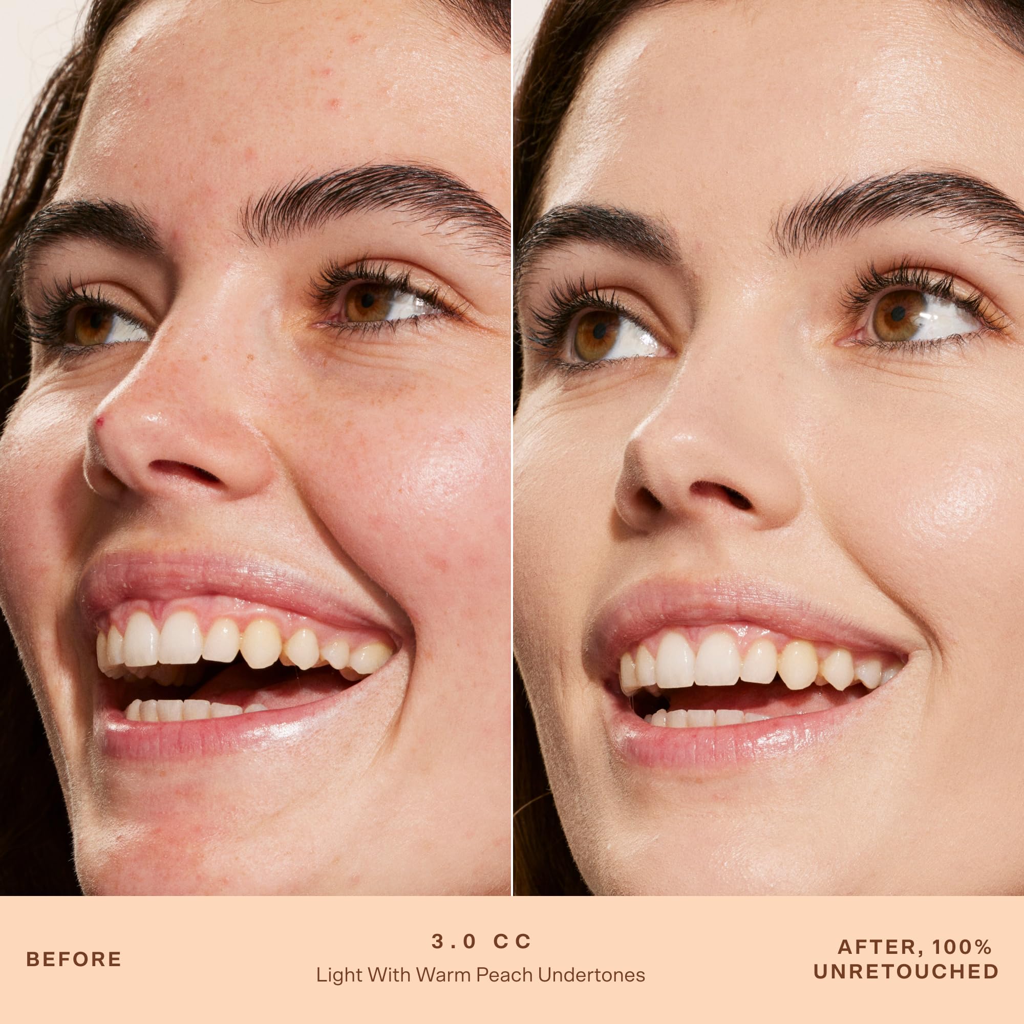 Tower 28 Swipe Serum Concealer creamy texture close-up for blendable, non-cakey application.
