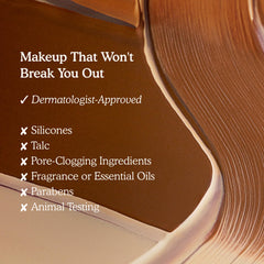 Tower 28 Swipe Serum Concealer buildable coverage illustrates customizable brightness and spot concealment.