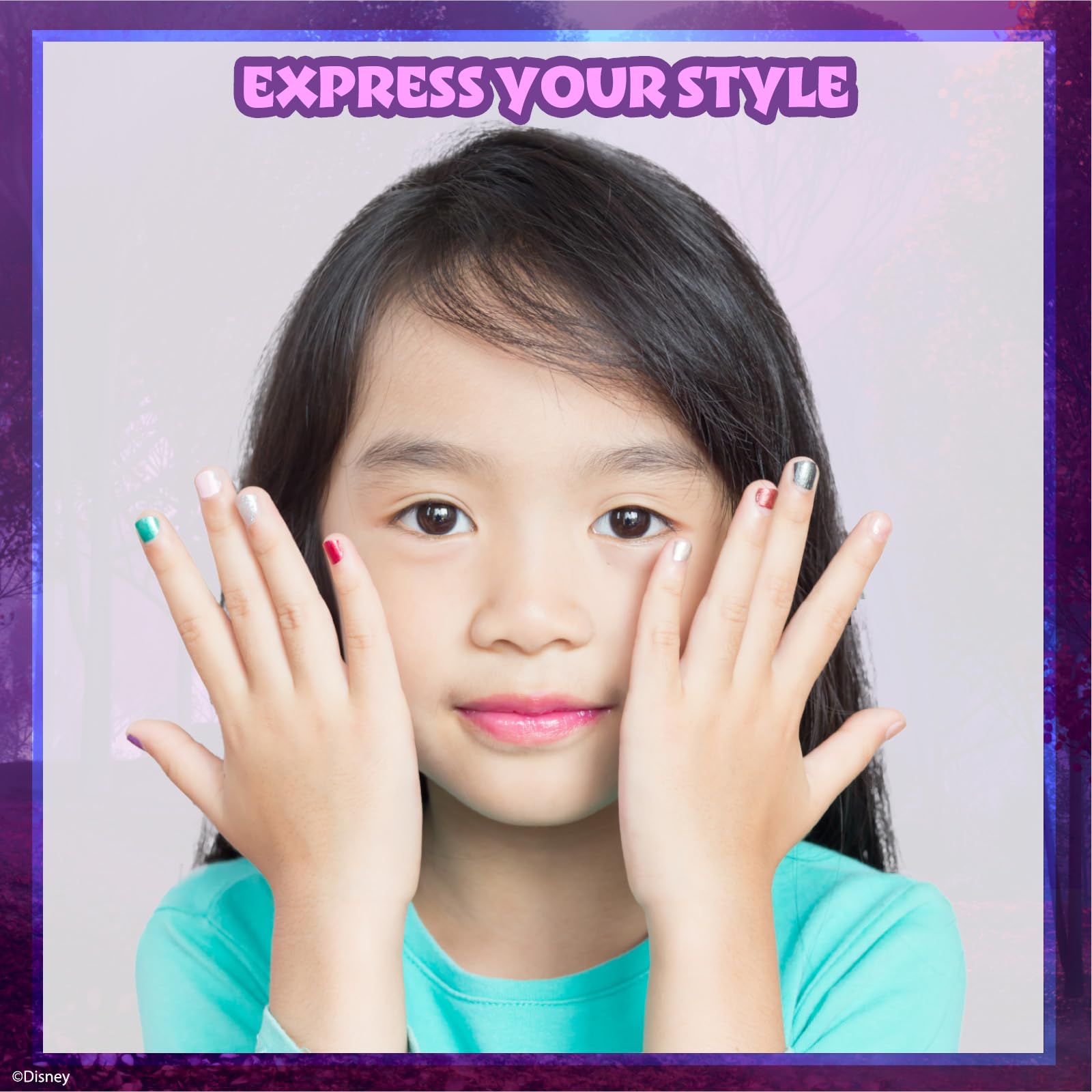 Townley Girl Disney Frozen cuticle stick helps tidy edges during playful manicures.
