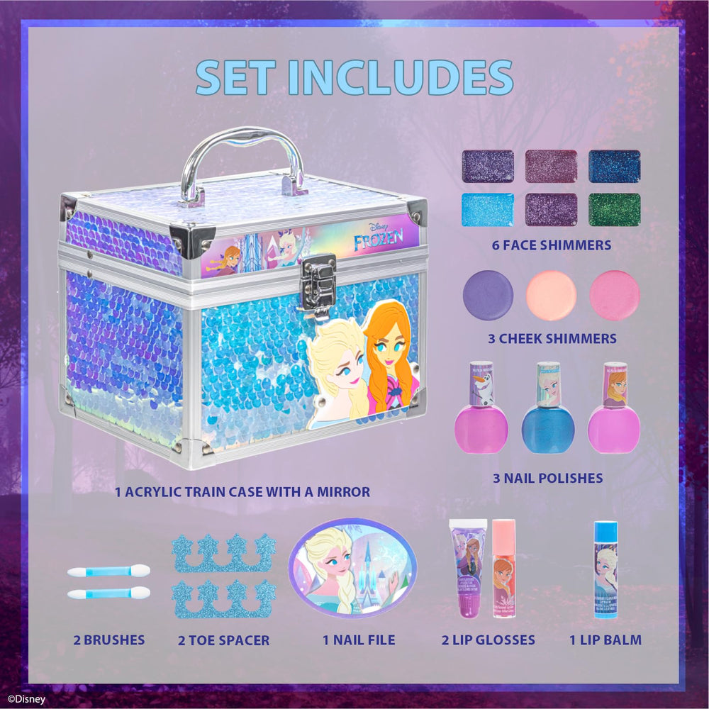 Townley Girl Disney Frozen nail polishes purple confetti for playful color