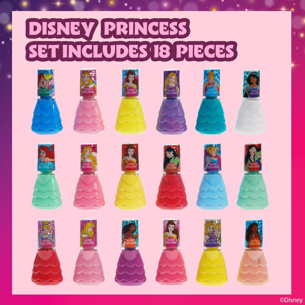 Townley Girl nail polish bottles close-up shows easy-to-apply shades for little hands.