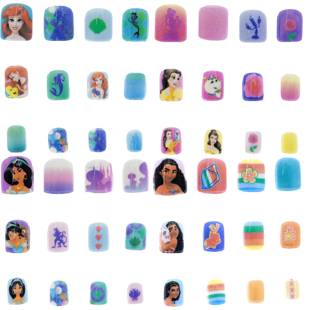 Townley Girl Disney Princess nails pre-glued tips offer durable wear for celebrations