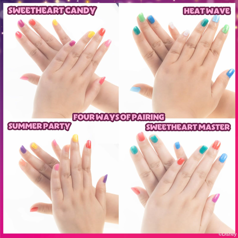 Townley Girl peel-off removal demonstrates easy cleanup without remover.