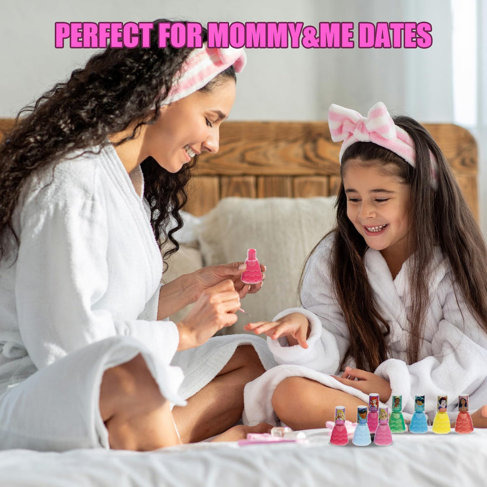 Townley Girl Disney Princess quick-dry polish for speedy playtime touches.