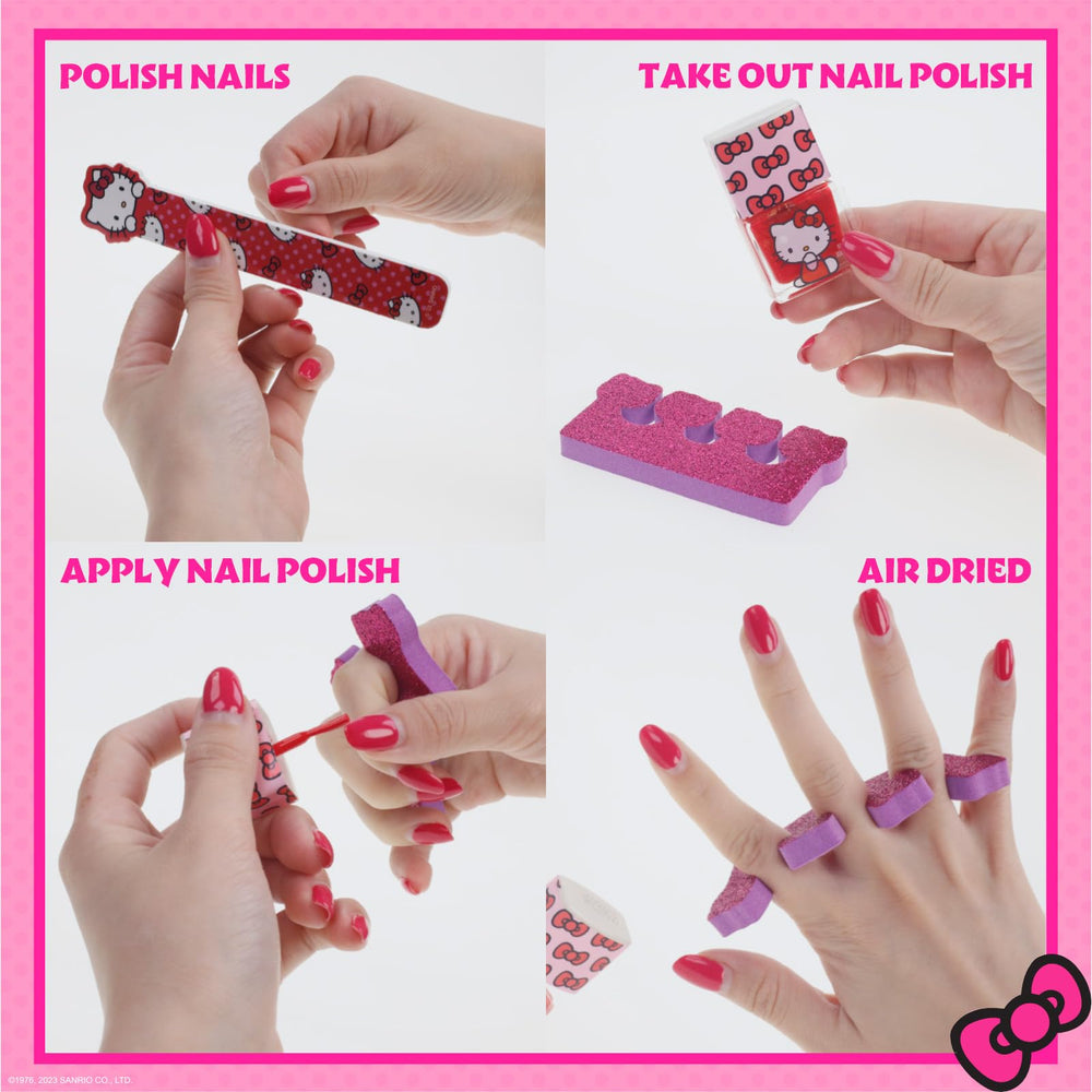 Townley Girl Hello Kitty blush compact adds soft color to pretend makeovers.