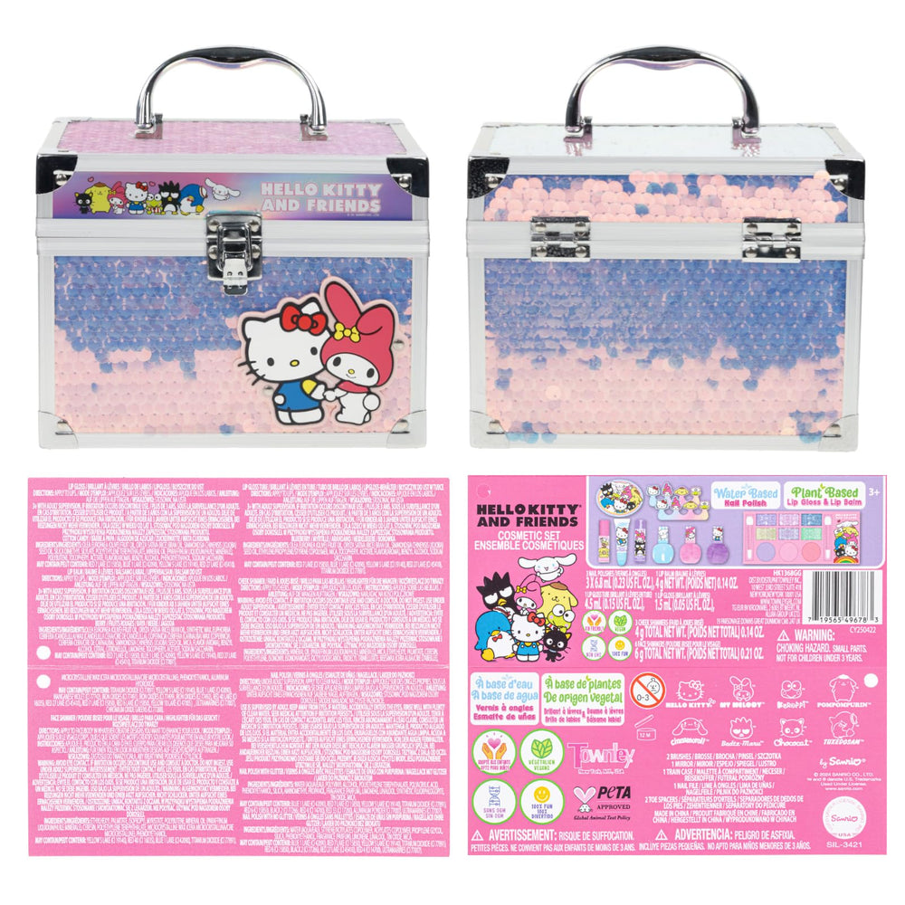 Townley Girl Hello Kitty eye and cheek shimmers ready for color play