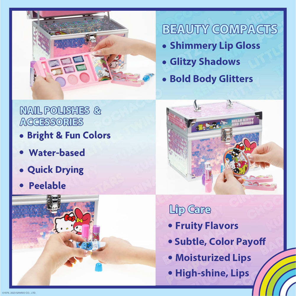 Townley Girl Hello Kitty cherry lip balm for kid safe lip care