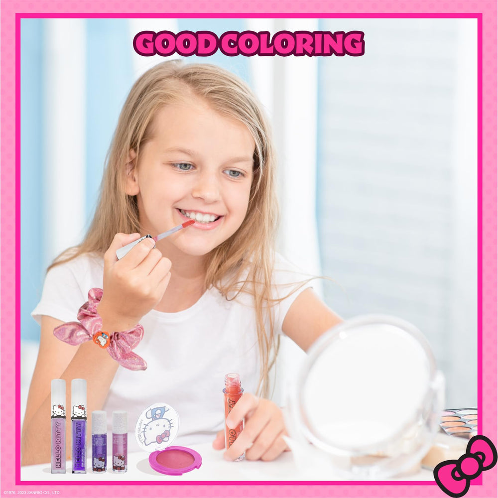 Townley Girl Hello Kitty nail accessories set offers extra tools for play spa days.