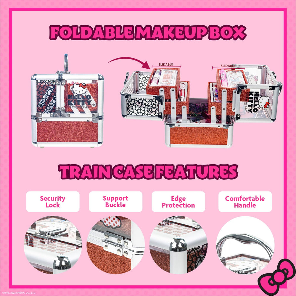 Townley Girl Hello Kitty nail polish bottles ready for quick, mess-free nail art.