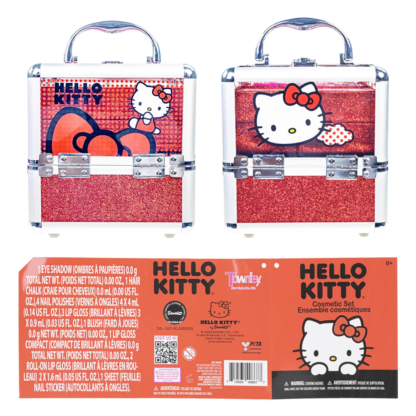 Townley Girl Hello Kitty toe spacers add cute finishing touches to pretend pampering.