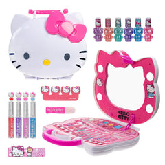 Townley Girl Hello Kitty vanity case with light-up mirror for imaginative play