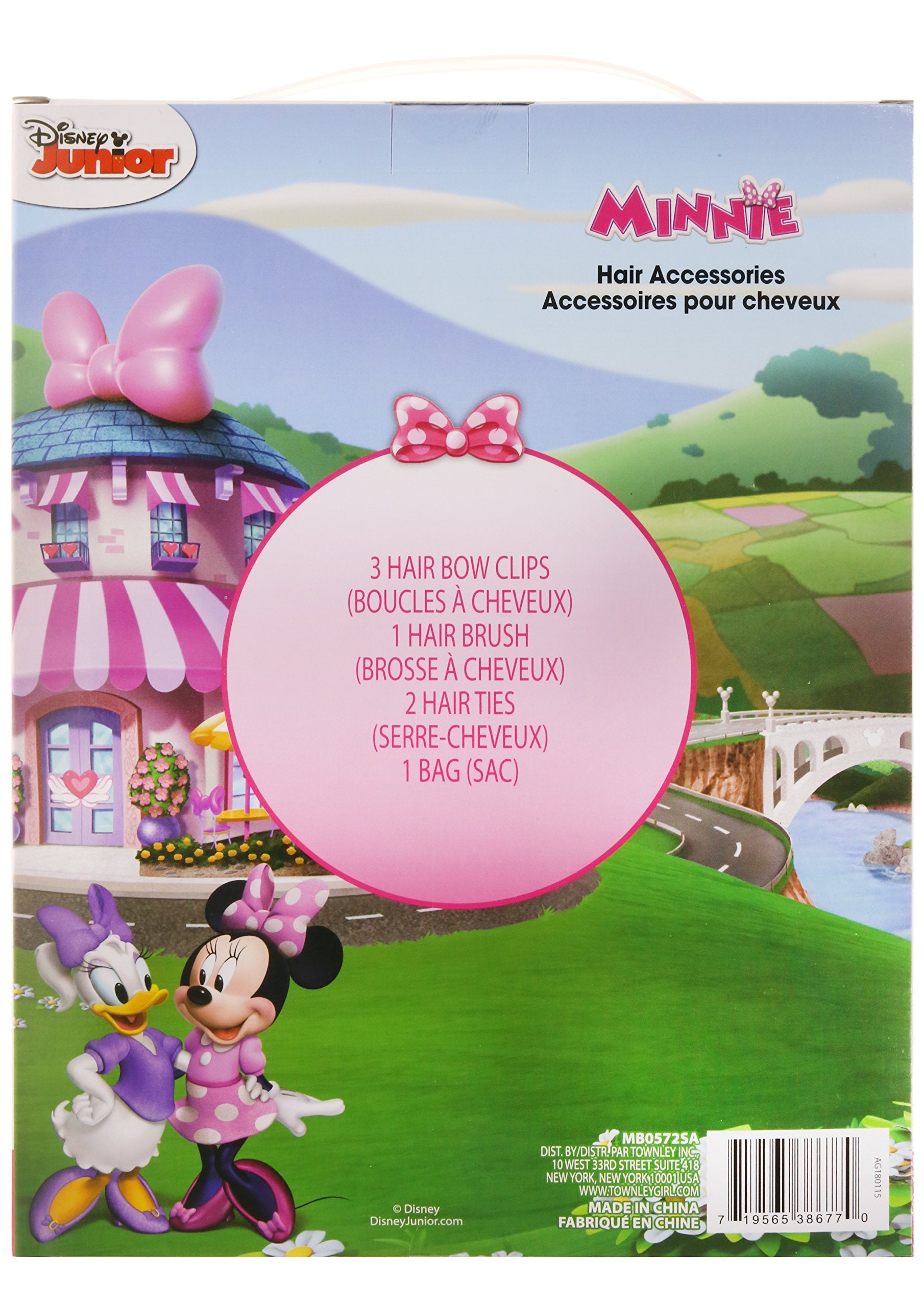 Townley Girl Minnie set unboxing view for gifting appeal