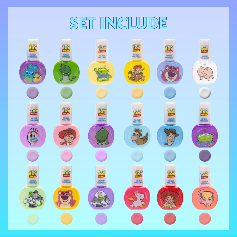 Townley Girl Toy Story Buzz bottle for bright, quick-dry color