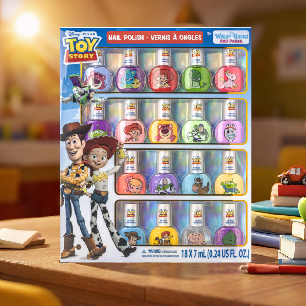 Townley Girl Toy Story Color Swatches showing varied finishes for creative play
