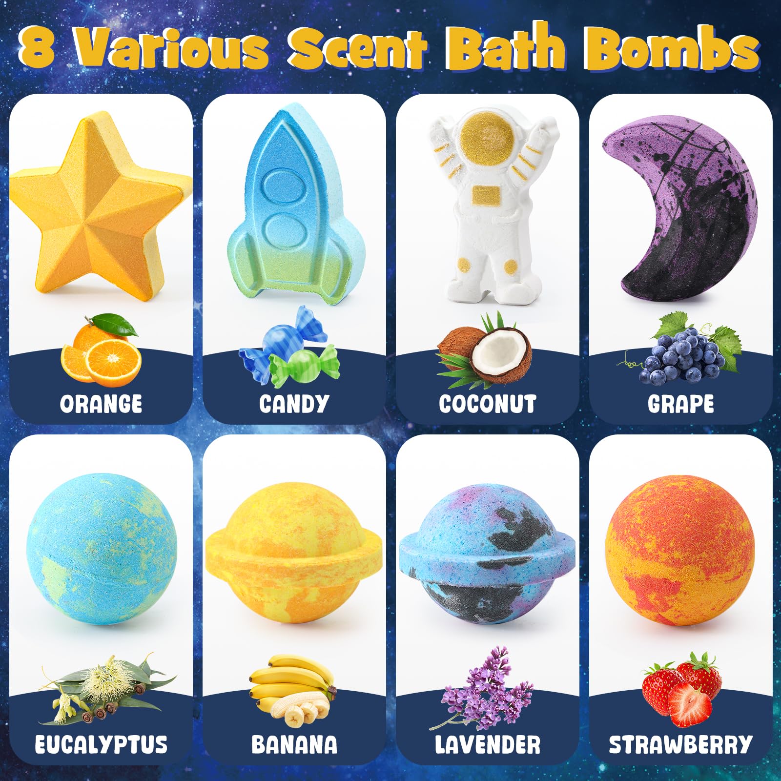 Toylink rainbow stream from rockets adds magical color to bath time.