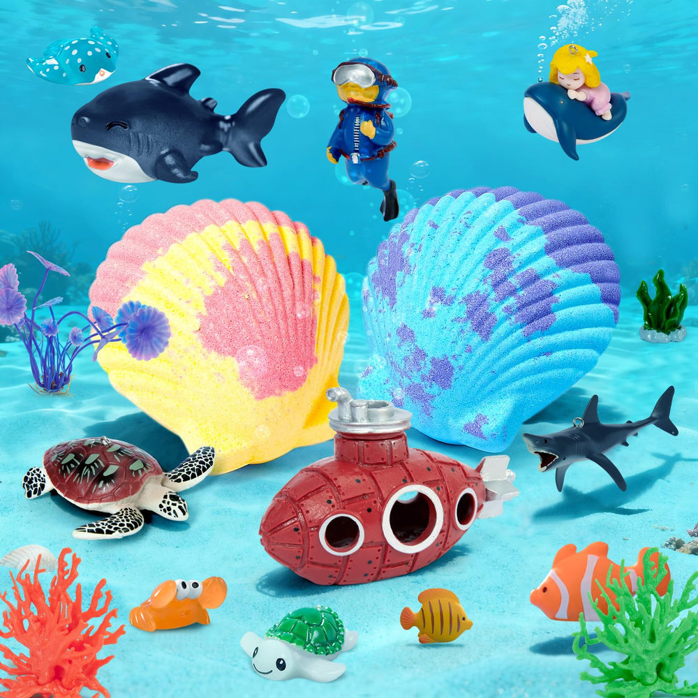 Toylink Ocean Bath Bombs scent varieties bring refreshing aromas to kids' baths.