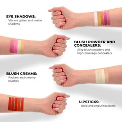 Toysical gift packaging presents a stylish beginner friendly makeup set
