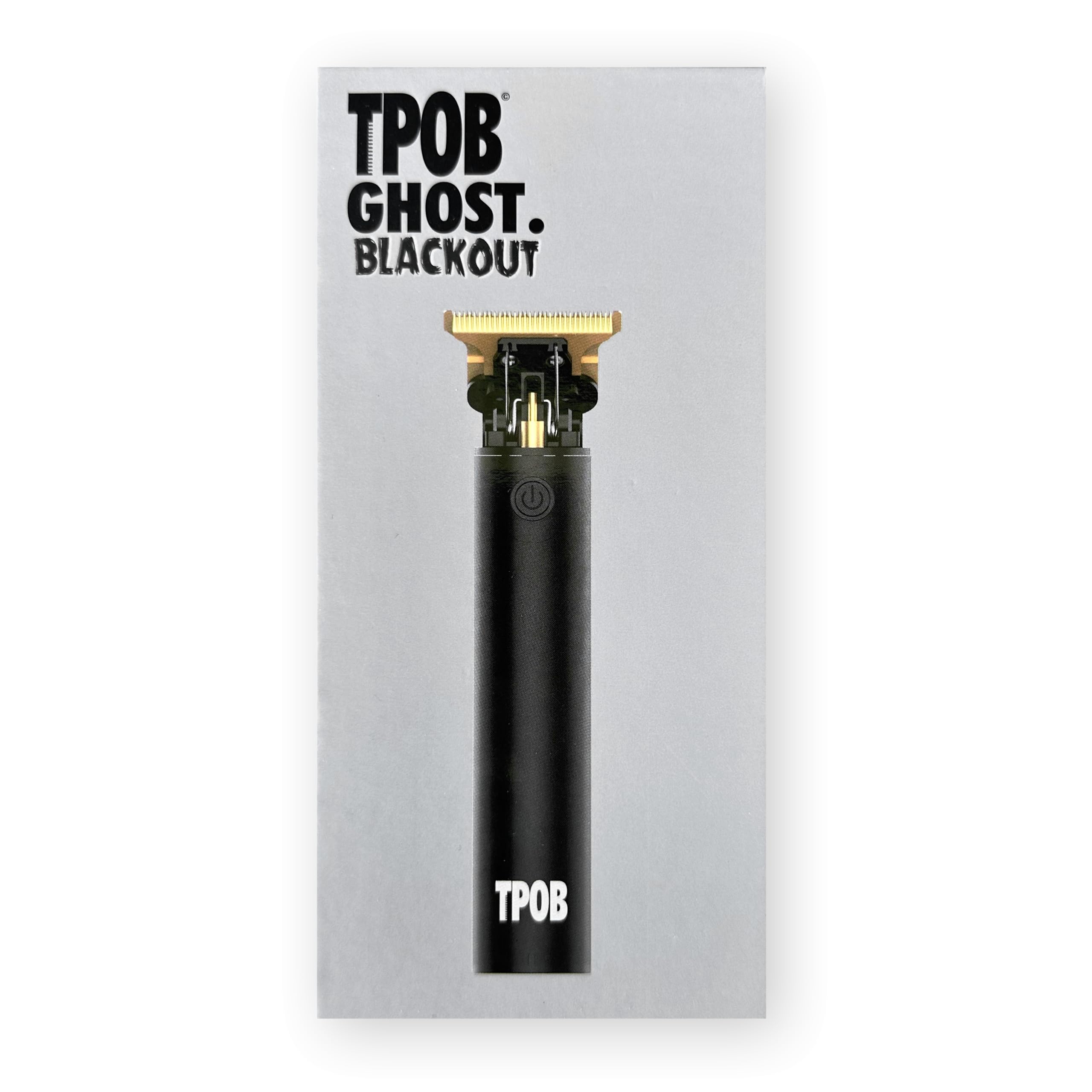 TPOB Ghost Beard Trimmer Ghost Blackout color-coded guards show easy length options