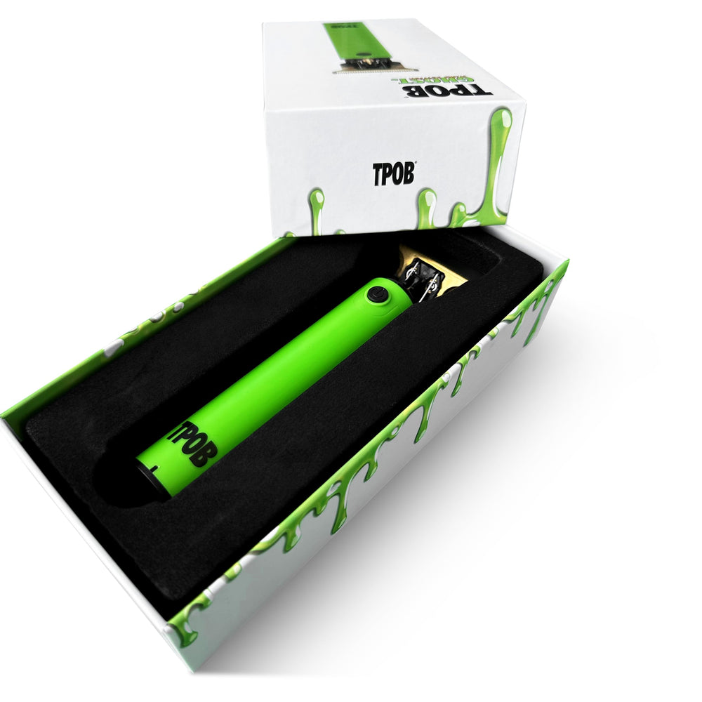 TPOB Ghost Slime cordless design in hand enables grooming anywhere.