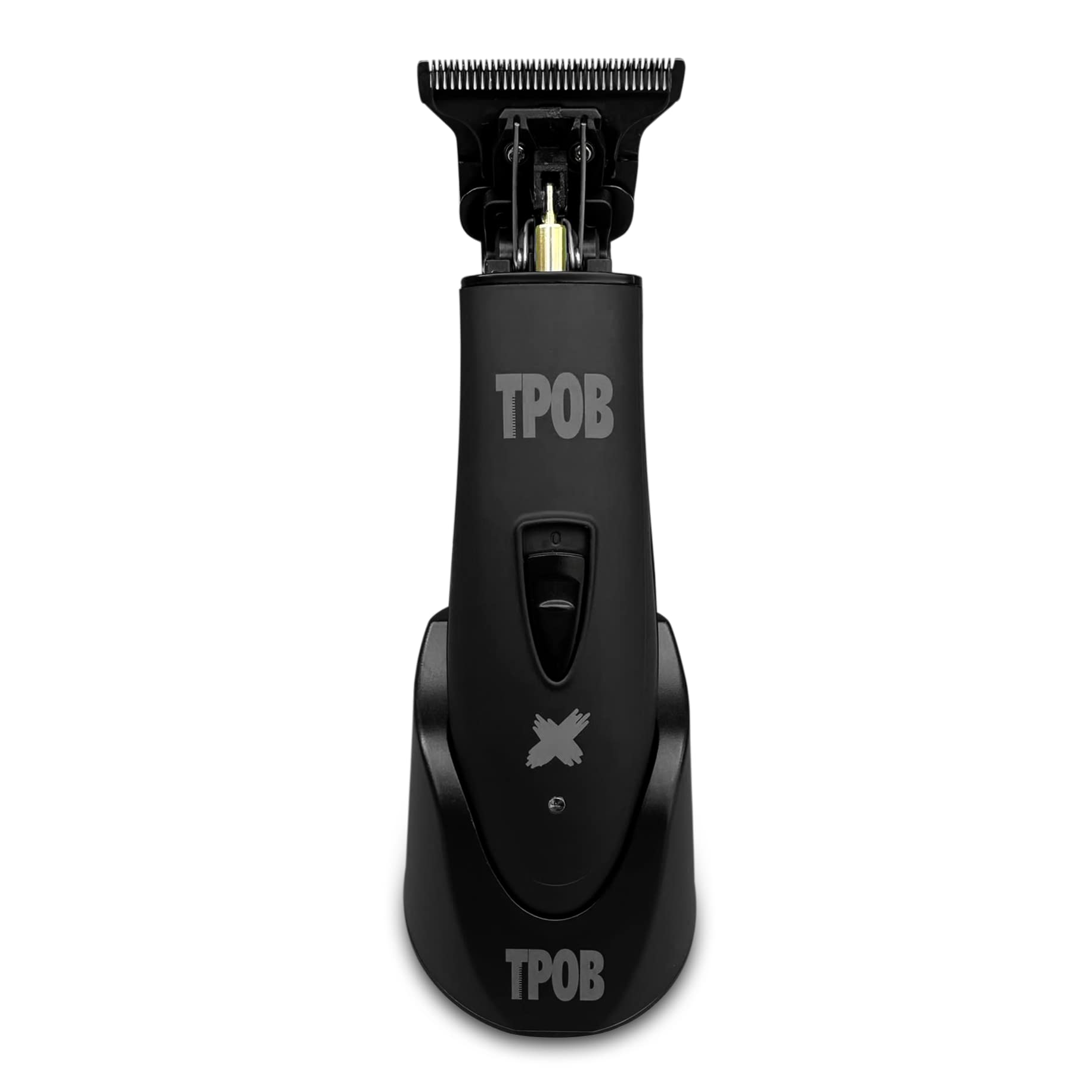 TPOB Ghost X Blackout blade close-up shows a precise edging and smooth finish.
