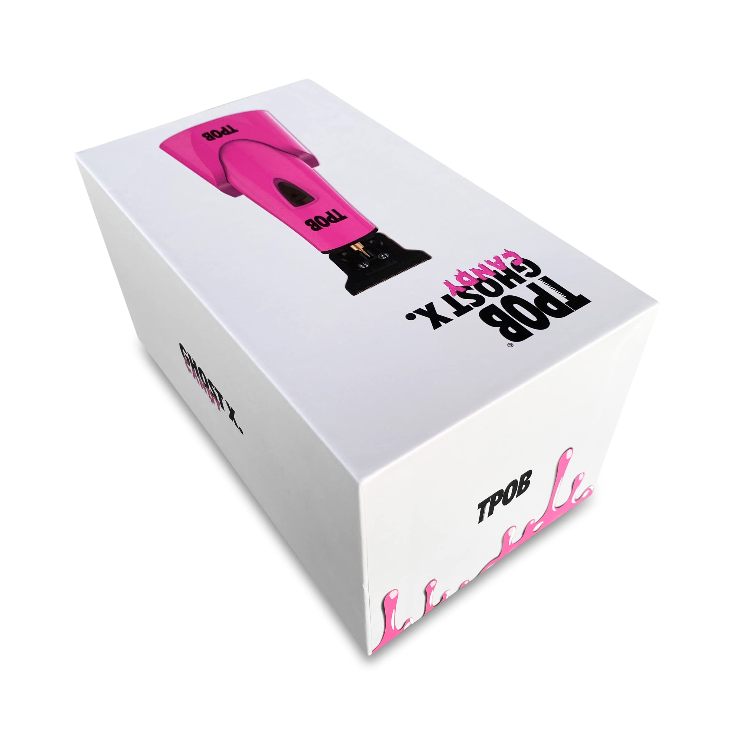 tpob ghost x candy-trimmer color guides simplify length recall during cuts.