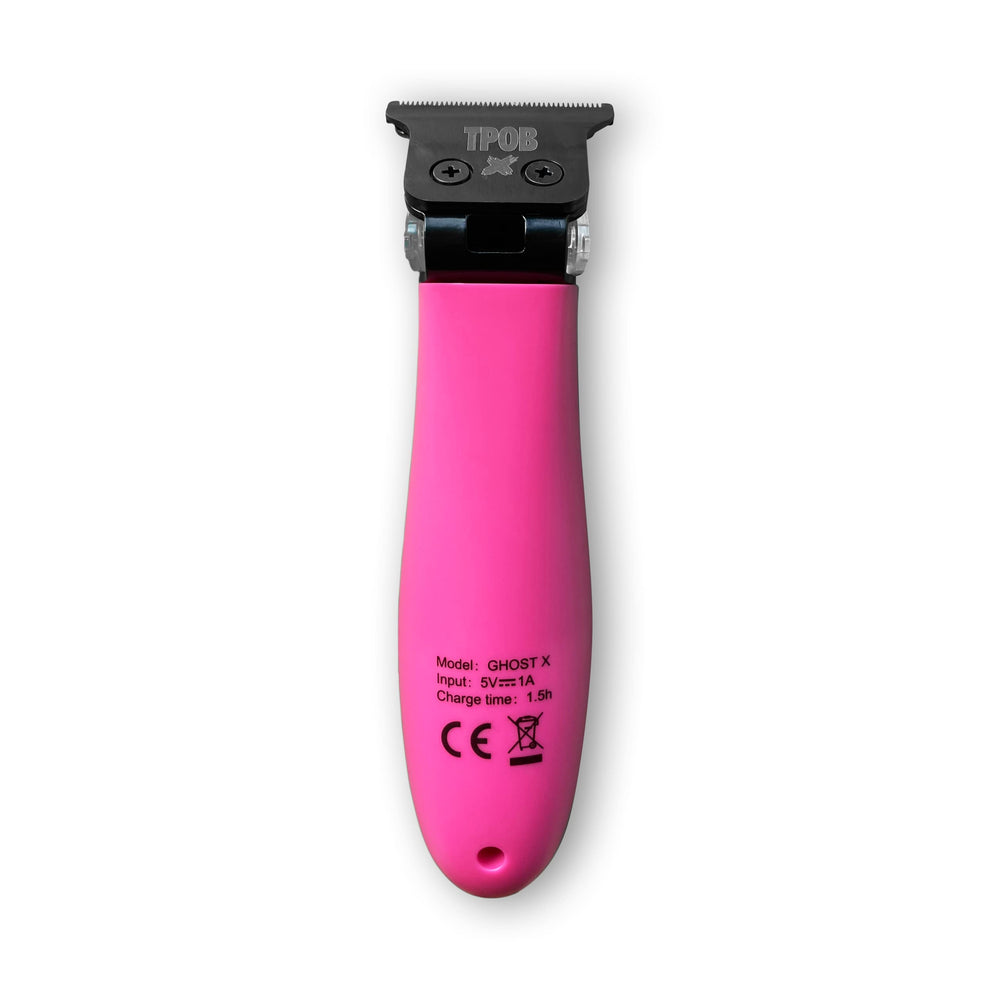 tpob ghost x candy-trimmer cordless-rechargeable highlights flexible grooming anywhere.