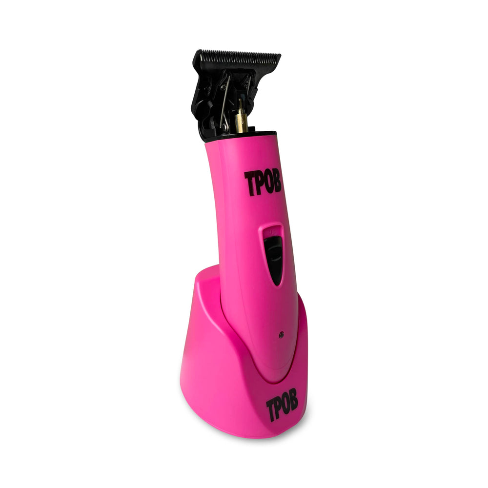 tpob ghost x candy-trimmer side profile with ergonomic grip for comfortable extended use.