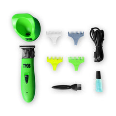 TPOB Ghost X Slime color-coded combs simplify length selection.