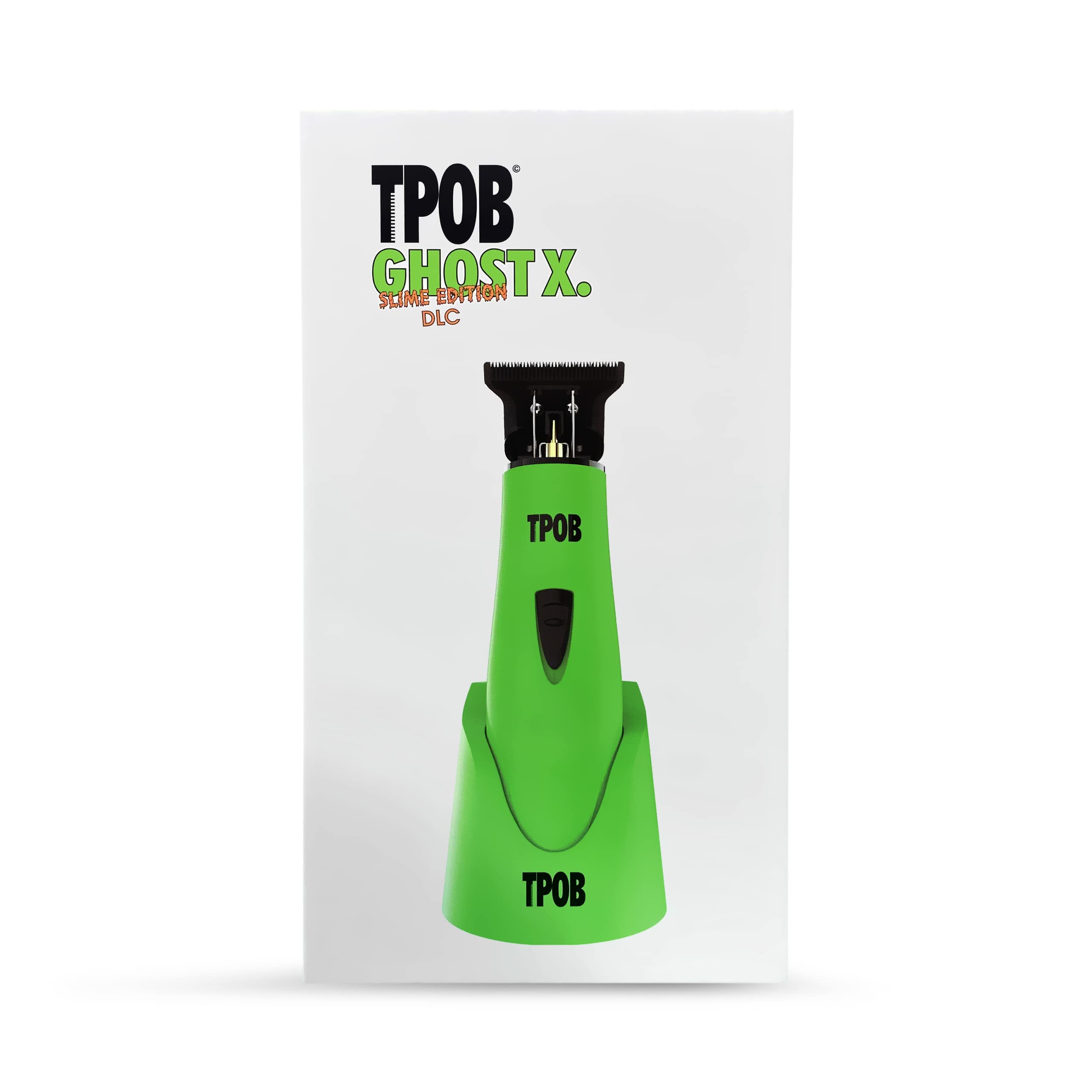 TPOB Ghost X Slime ergonomic handle for comfortable long sessions.