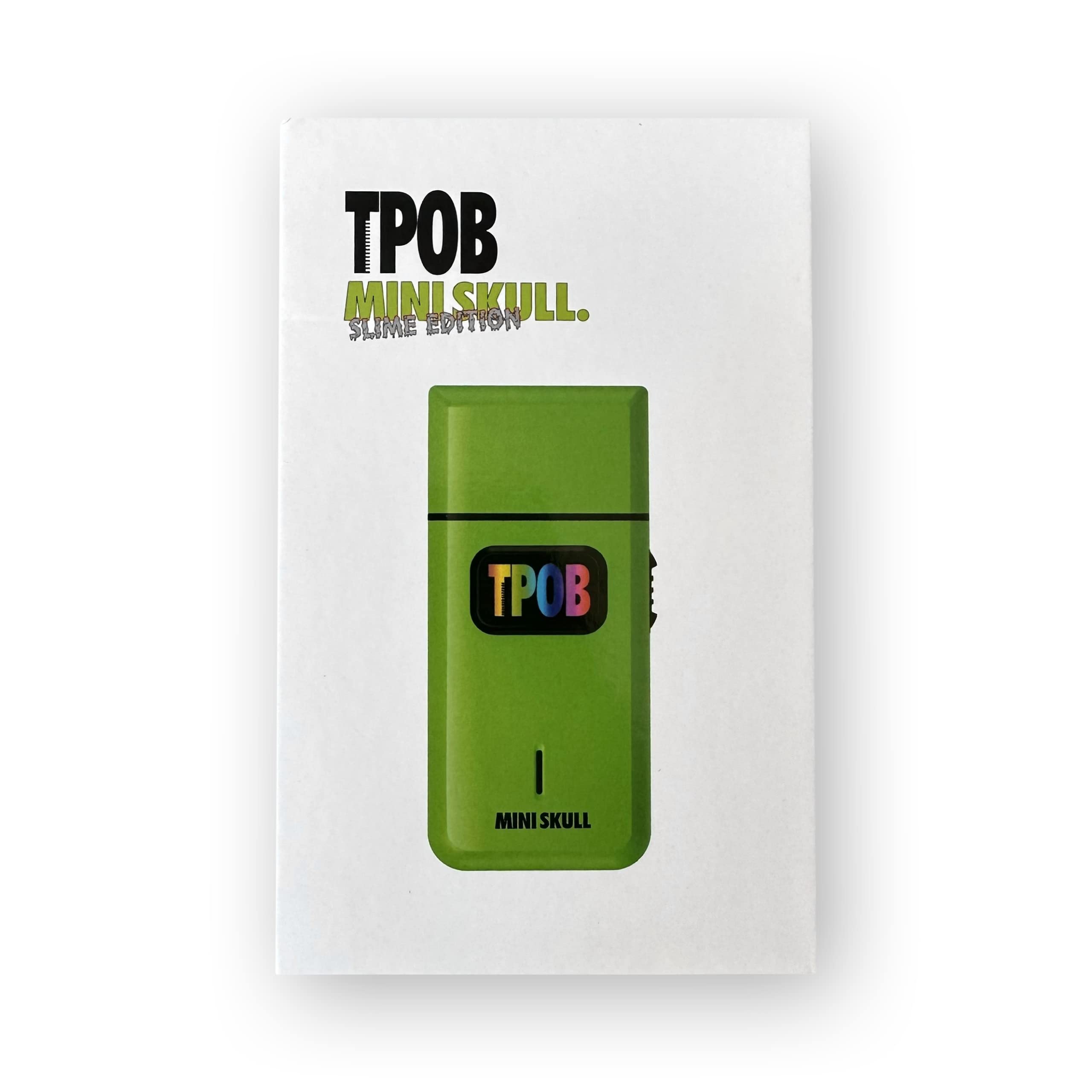 TPOB Mini Skull Single Shaver compact design slips into bags and pockets.