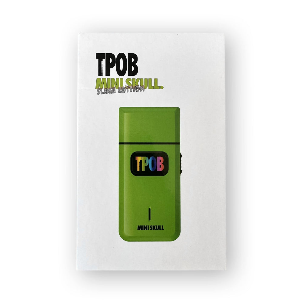 TPOB Mini Skull Single Shaver compact design slips into bags and pockets.