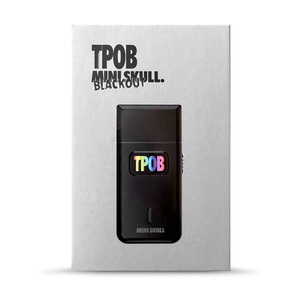 TPOB Mini Skull Single Shaver in-use professional-ready tool for barbers