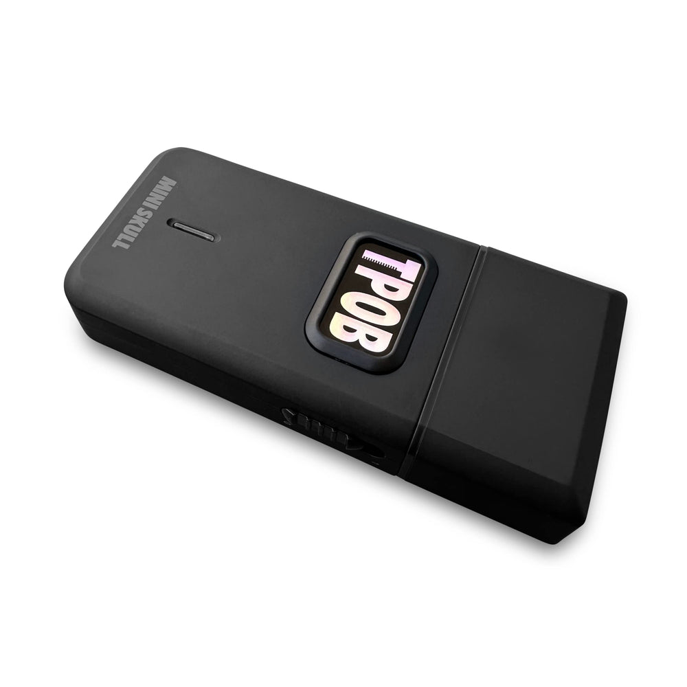 TPOB Mini Skull Single Shaver portable-case supports travel storage