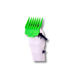 TPOB plastic combs for clippers close-up highlighting lightweight durability for trimming.
