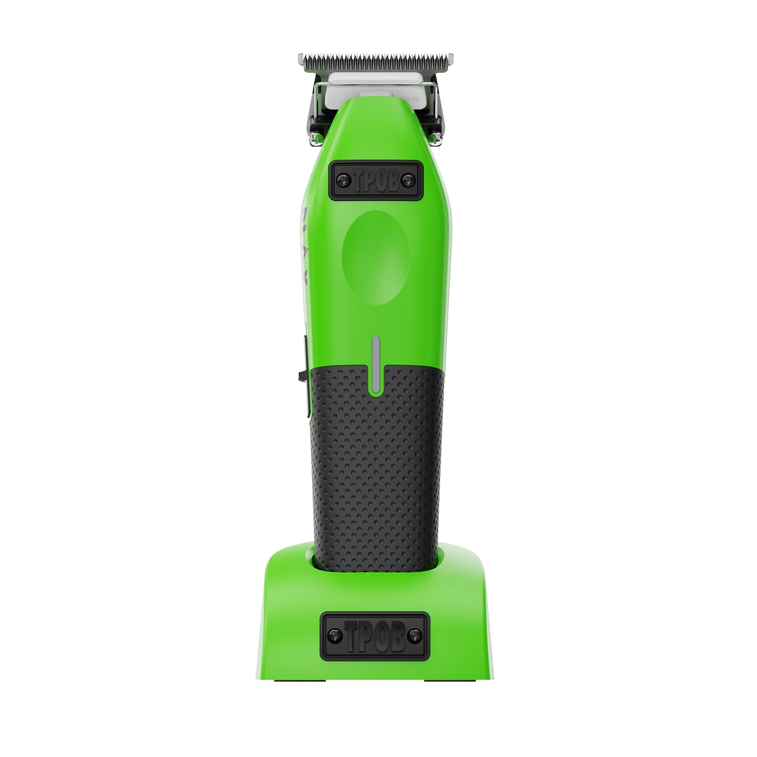 TPOB Play Barber Clippers green rubber grips with customization options