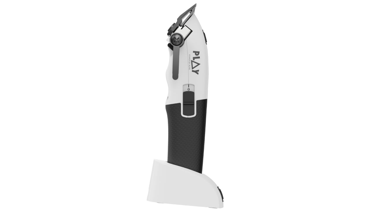TPOB Play Barber cordless design with ergonomic rubber grips for comfort.