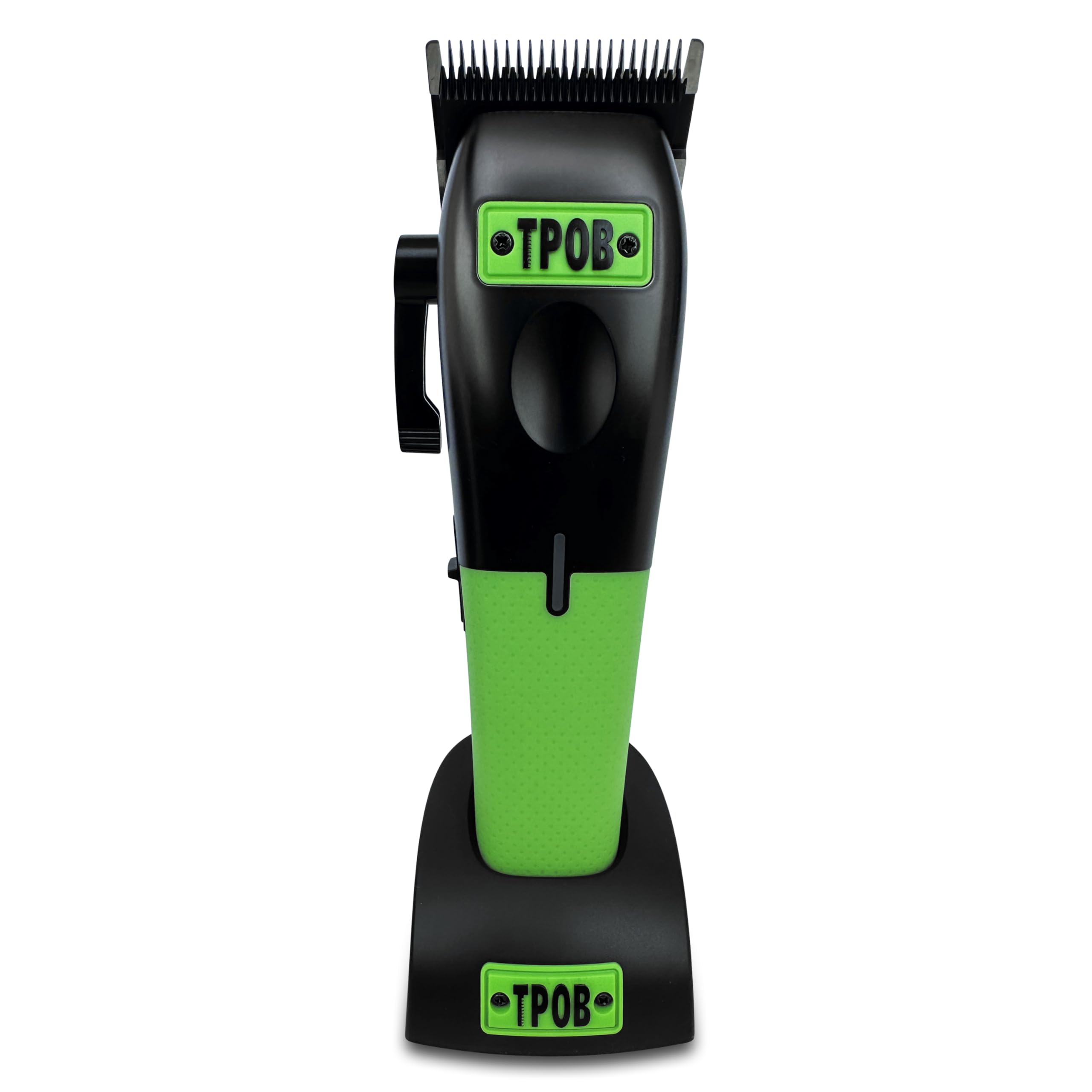 TPOB Play barber clippers front view for precise home haircuts and professional-like results.