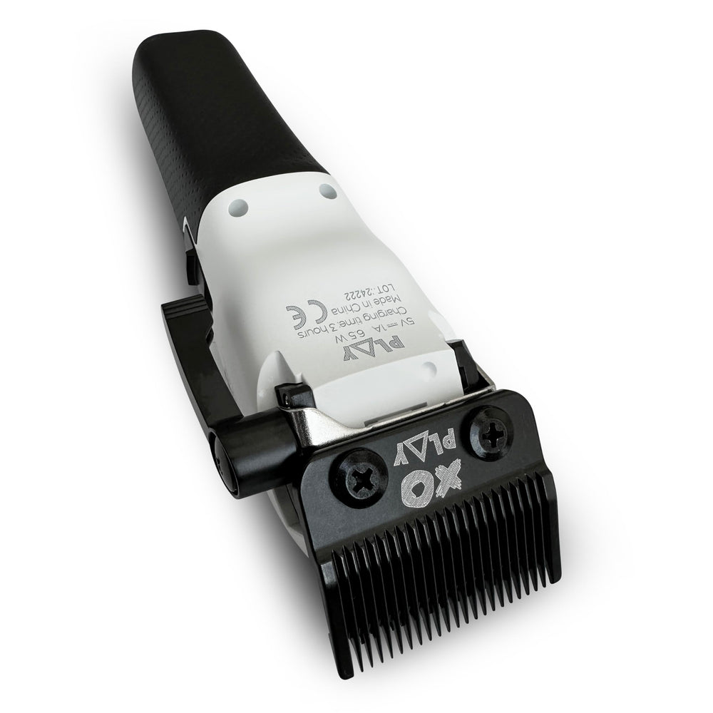 TPOB Play Barber packaging includes accessories for home grooming setup.