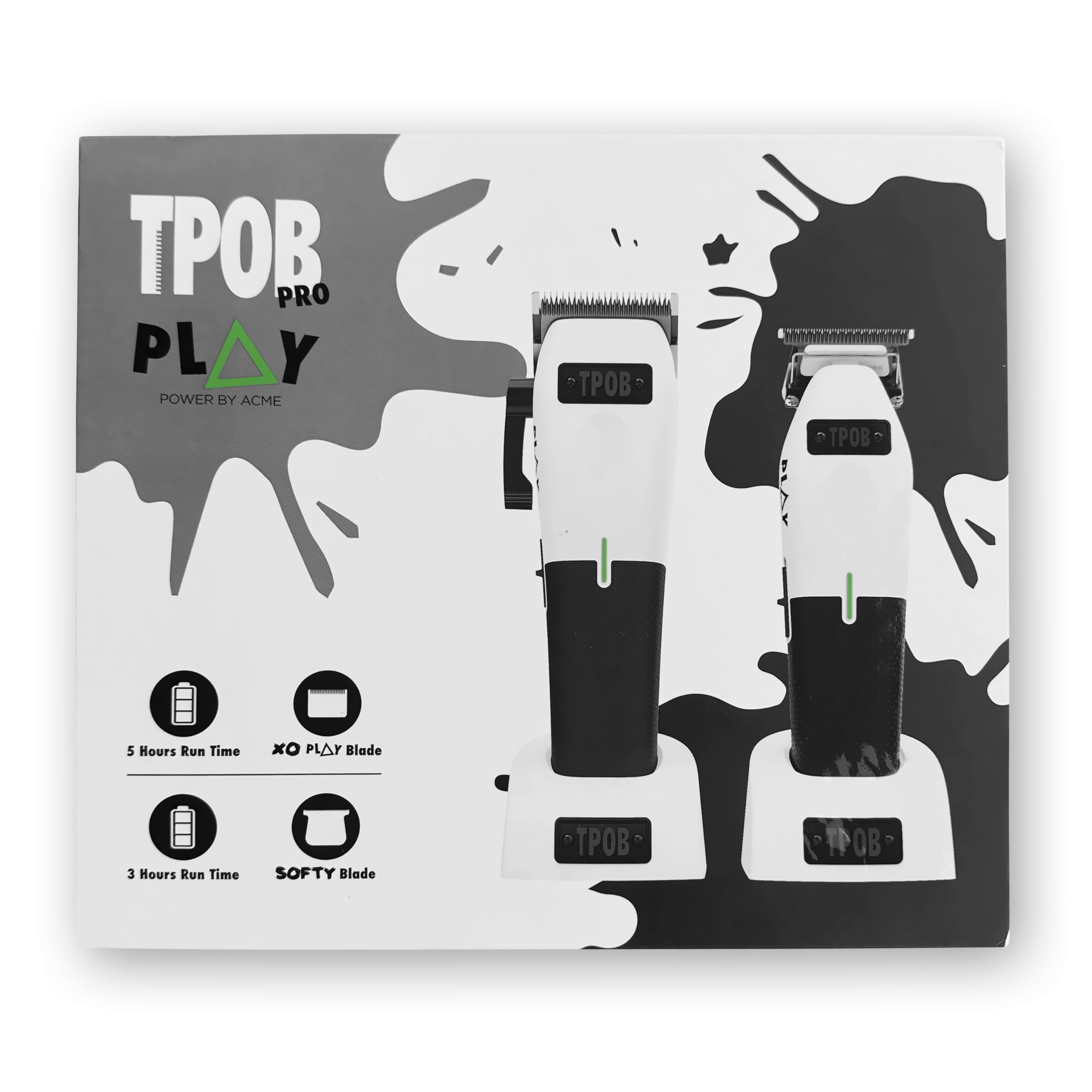 TPOB Play charging base image demonstrates cordless charging convenience