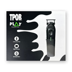 TPOB Play trimmer side angle highlighting cordless design for flexibility.